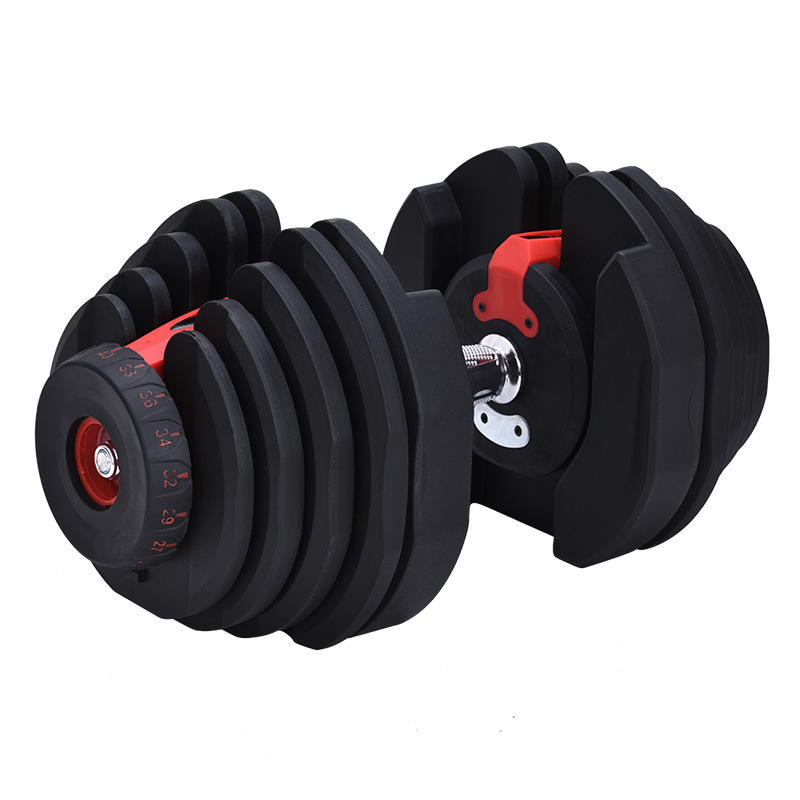 Factory Price Gym Strength Training Equipment 40kg Adjustable Dumbbells for Bench Press Weightlifting Rowing and Fly Exercises