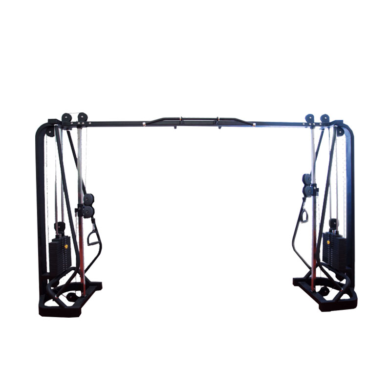 Adjustable Cable Pulley Crossover Trainer Multi Functional Smith Machine for Home and Gym Equipment