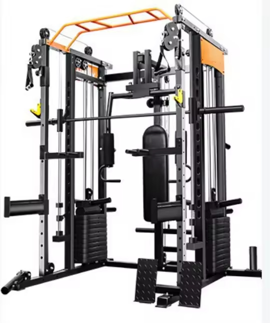 Comprehensive Training Fitness Equipment Home Gym Multifunctional Squat Rack Chest Press Power Squat Rack