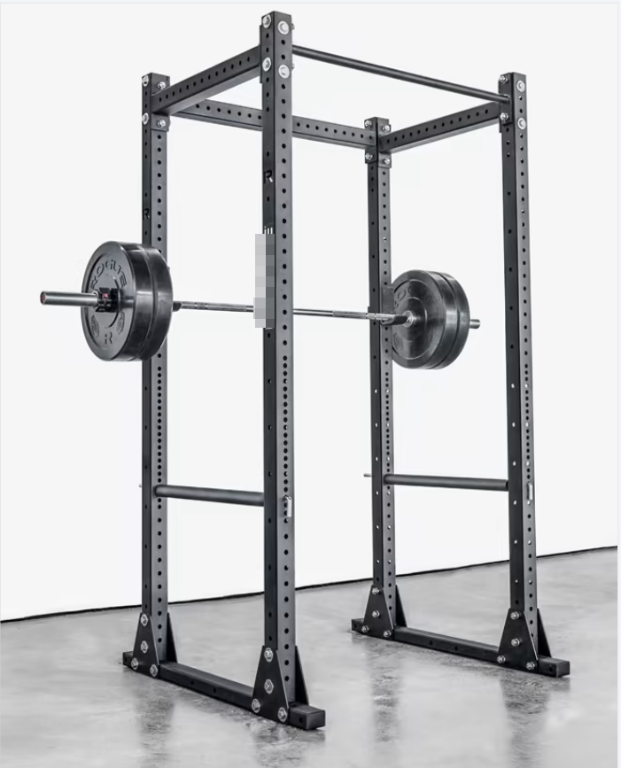 Heavy Duty Power Rack Squat Cage, 1000+ LBS Capacity Commercial Grade Power Cage with Pull-Up Bar, for Home Gym Squats, Bench Press & Strength Training