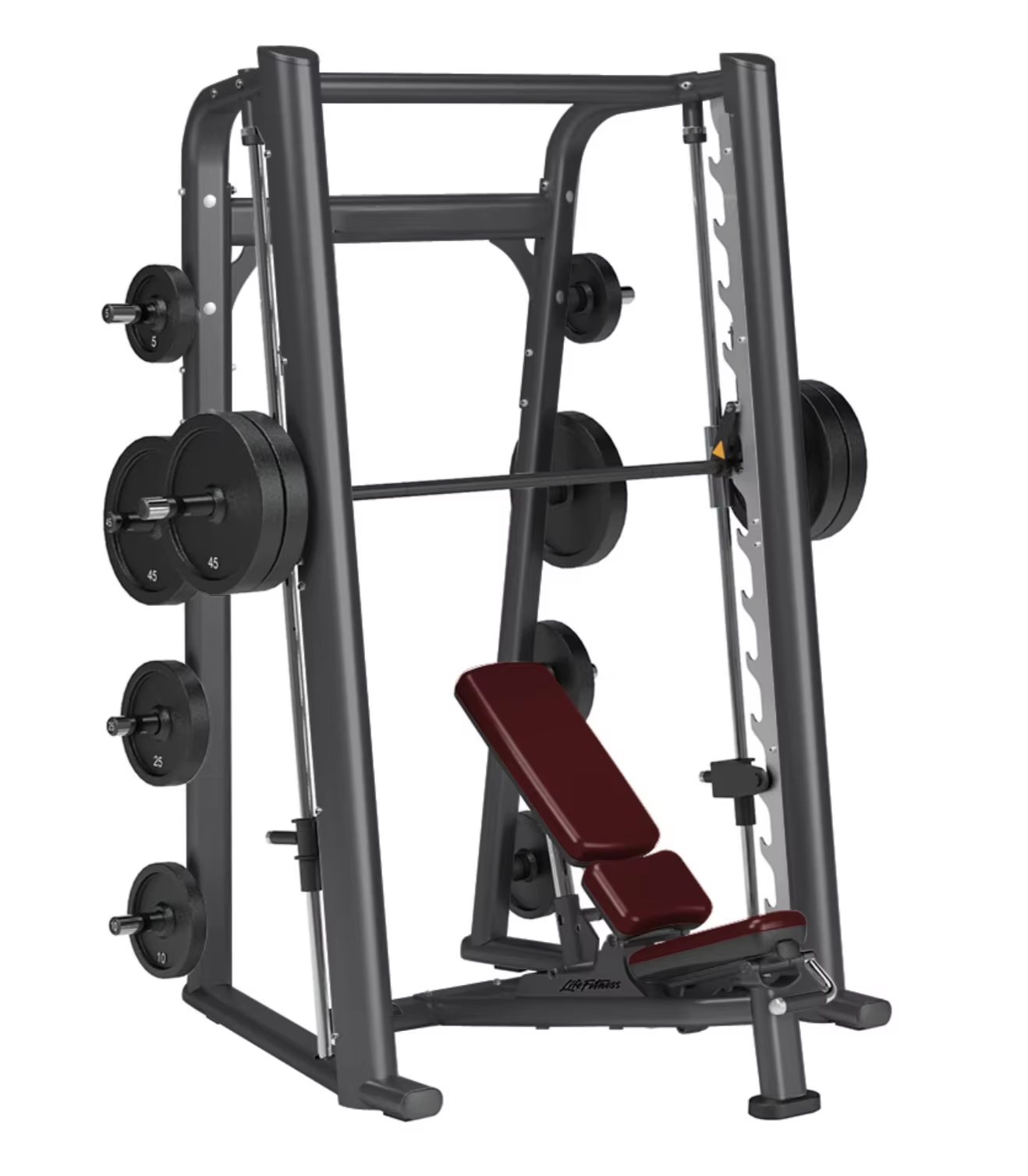 Commercial Gym Plate Load Equipment Multi Functional Smith Machine Comprehensive Muscle Training Squat Rack Bench Press Trainer