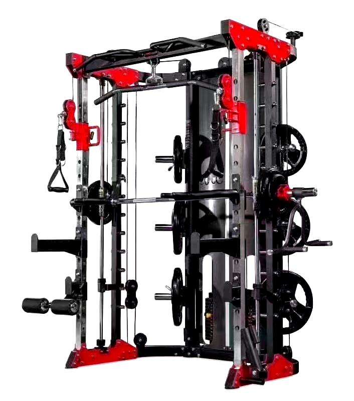 Factory Popular Gym Home Body Building Strength Work Out Power Rack All in One Multi Functional Smith Machine