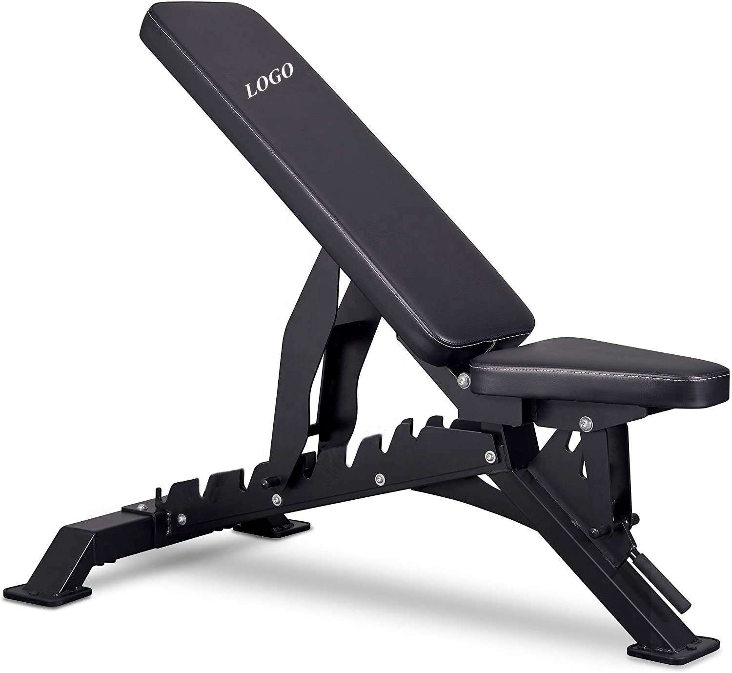 Dinuo Commercial Weight Lifting Dumbbell Bench Workout Sit-up Exercise Training Adjustable Bench