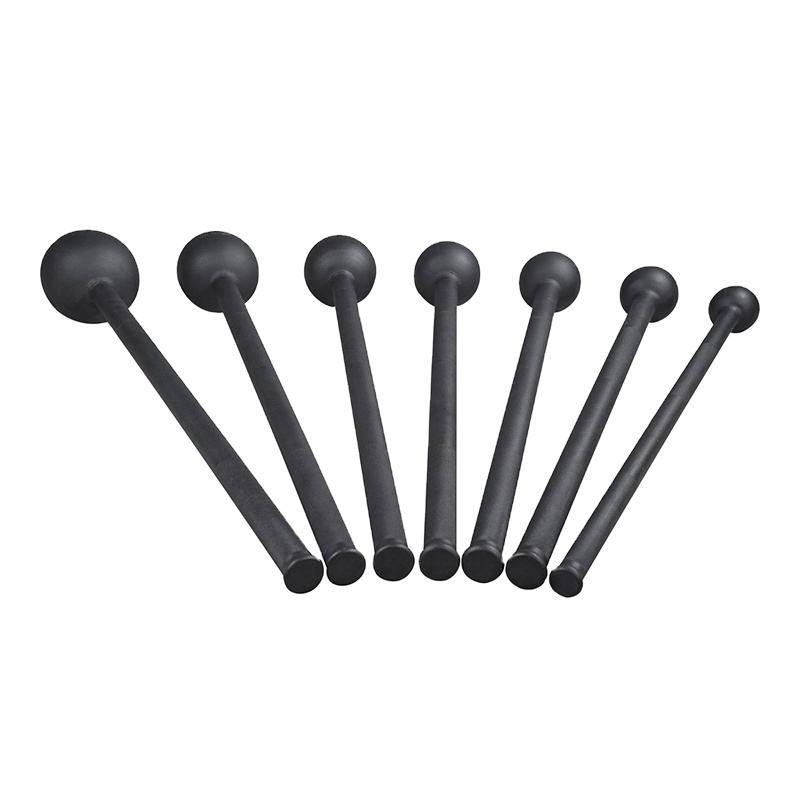 Dinuo New Upgraded Indian Clubs Clubbell Strength Training Round Head Hammer Steel Power Coated Mace Ball