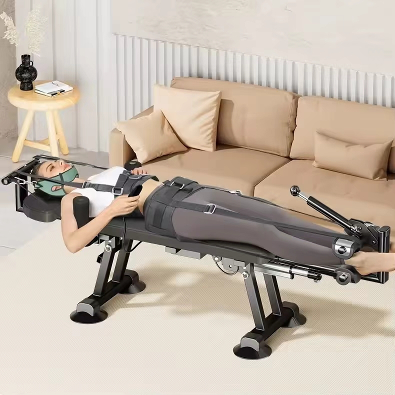 Adjustable Multi Electric Orthopedic Spine Traction Bed Cervical and Lumbar Correction Therapy Decompression Relax Equipment