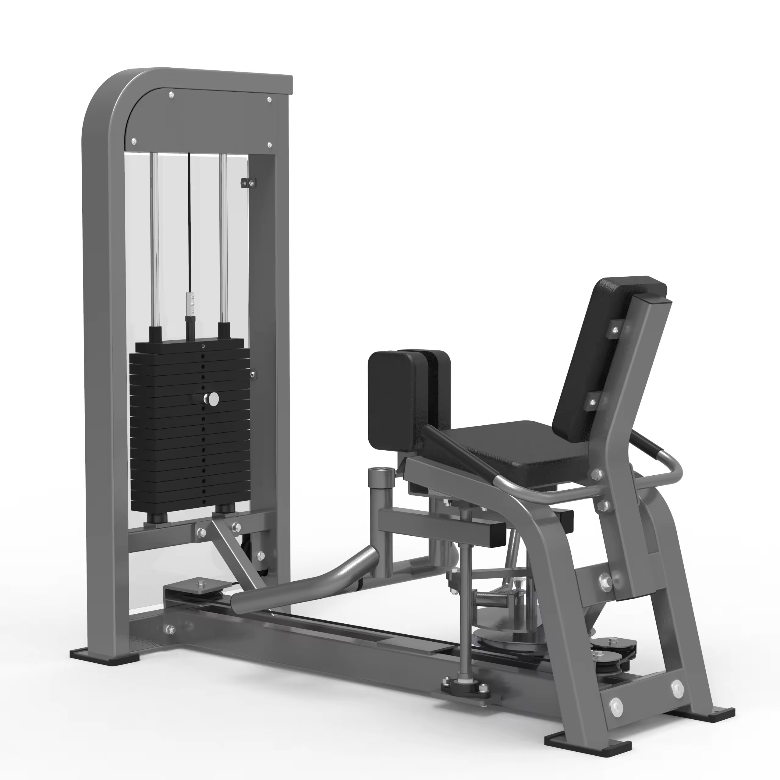 Dinuo Commercial Gym Equipment Abductor Inner Bodybuilding Plate Loaded Commercial Abductor Inner & Outer Thigh Machine