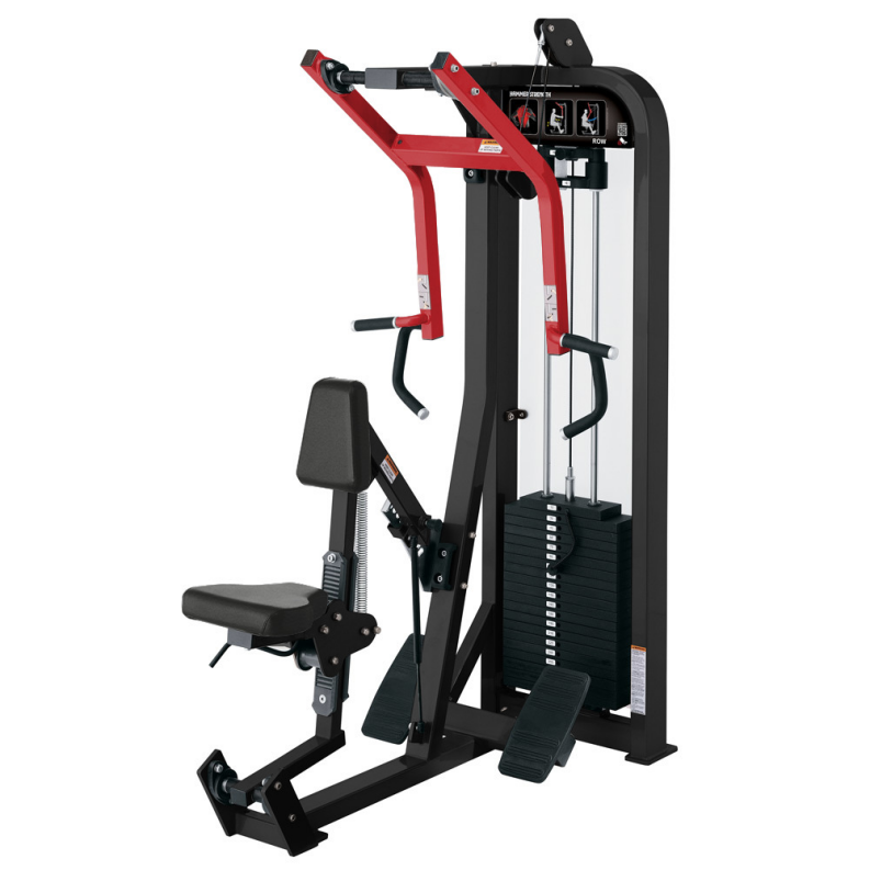 Pin Loaded Chest Press & Rear Delt Combo Machine, Commercial Grade Seated Chest & Back Trainer for Upper Body Workouts
