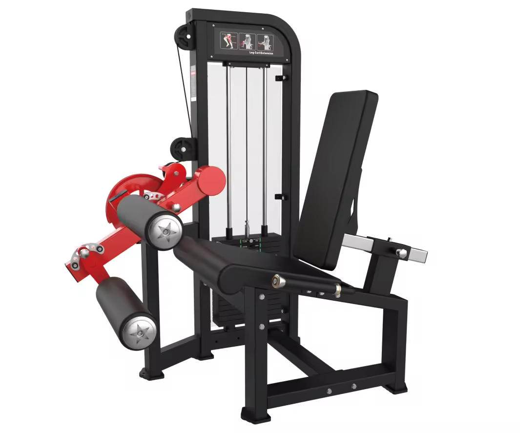 Pin Loaded Seated Leg Curl Machine, Commercial Grade Hamstring Trainer for Isolated Leg Curl Workouts