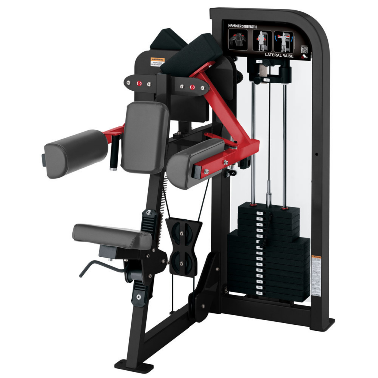 Pin Loaded Lateral Raise Machine | Ergonomic Design for Isolated Deltoid & Side Shoulder Training