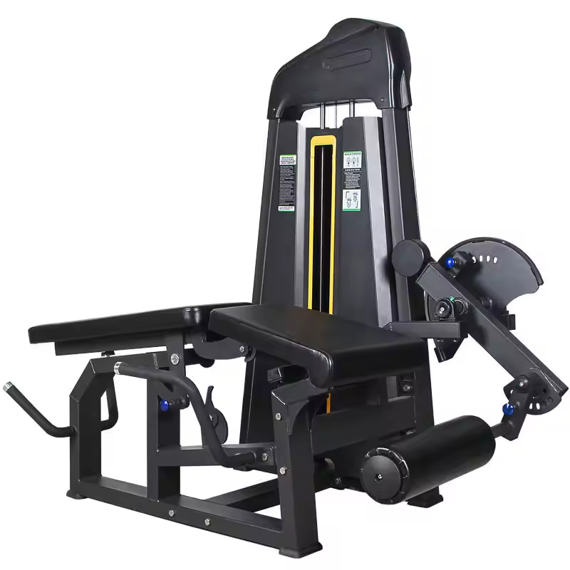 Heavy Duty Pin-Select Prone Leg Curl Machine, Professional Lying Leg Curl Trainer for Gym & Fitness Centers