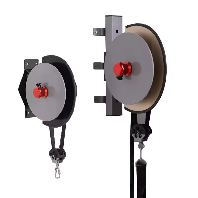 3M Rope Dual Rack/Wall Mounted Centrifuge Flywheel Training Adjustable Inertia Resistance Trainer for Strength & Power Building