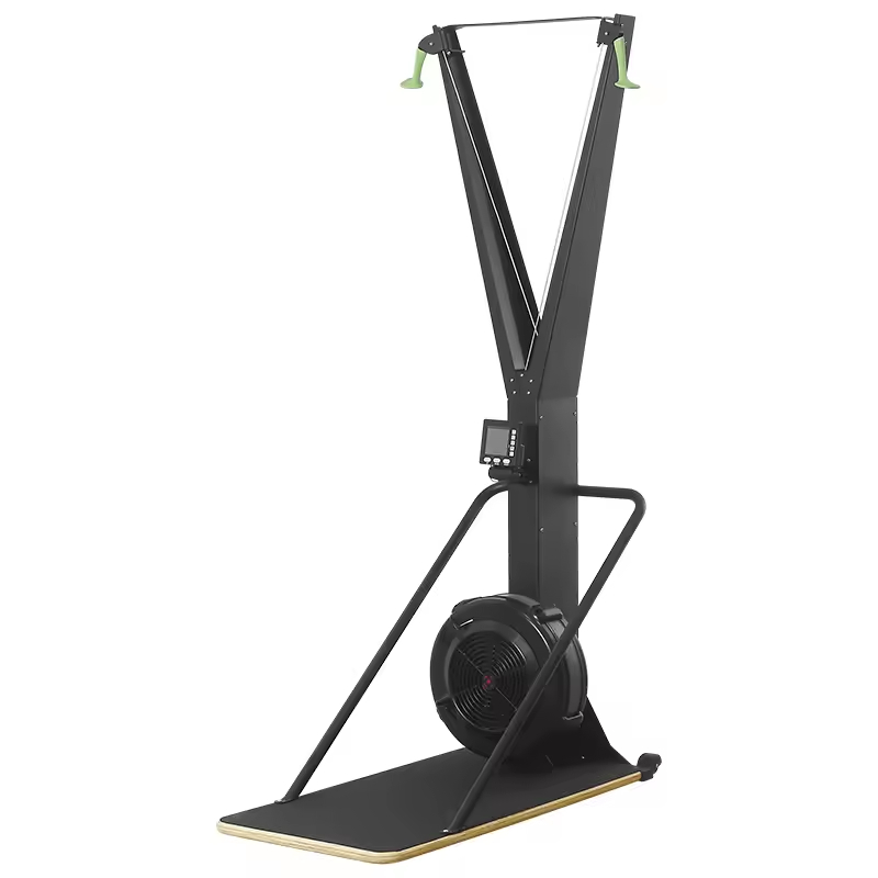 Dinuo Hot Selling Commercial & Home Use 10 Level Resistanc Air Ski Machine Indoor Cardio Trainer with Monitor for Gym Fitness
