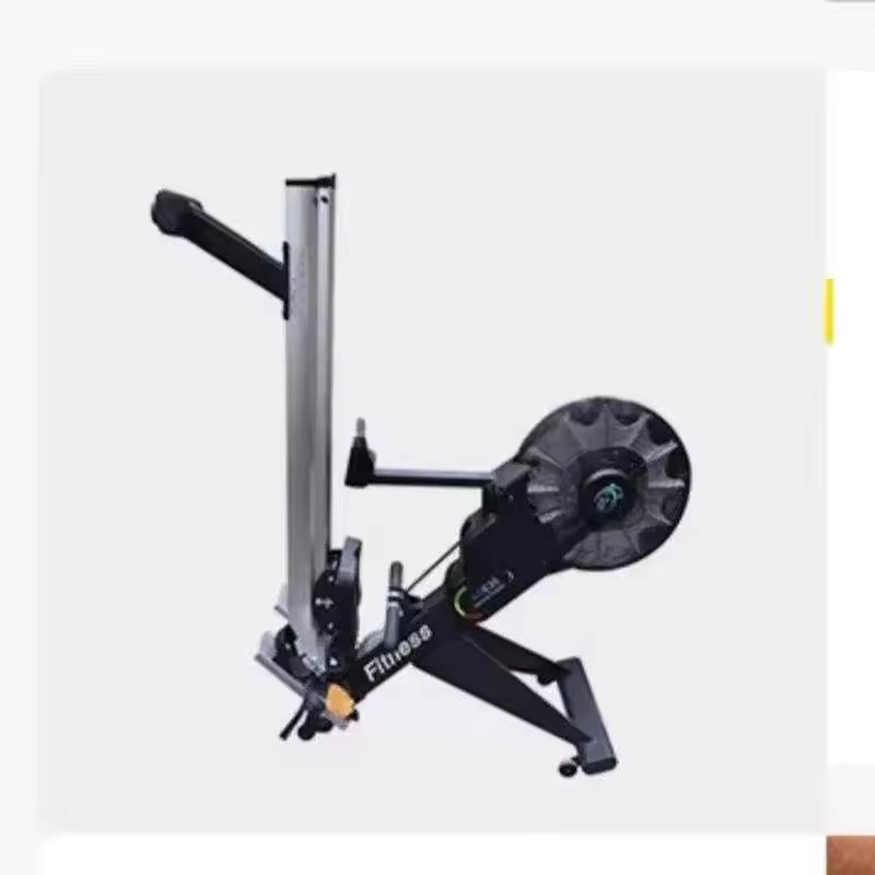 Commercial High Quality Indoor Gym Fitness Club Multi-Gear Intelligent Fold Air Rower Machine High Intensity Rowing Machine