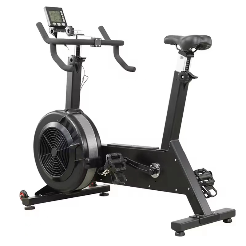 Air Resistance Exercise Bike - Commercial Grade Fan Bike for Home & Gym Use