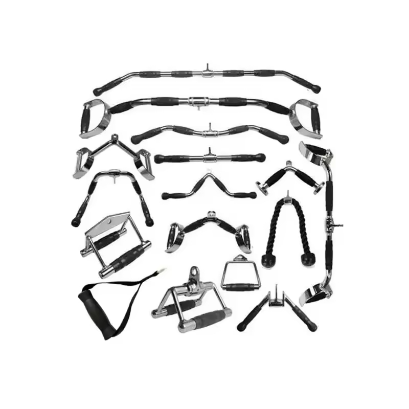 Dinuo Gym Adjustable Attachments Equipment Accessories Fit Professional Squat Rack Frame Hand Grips Set