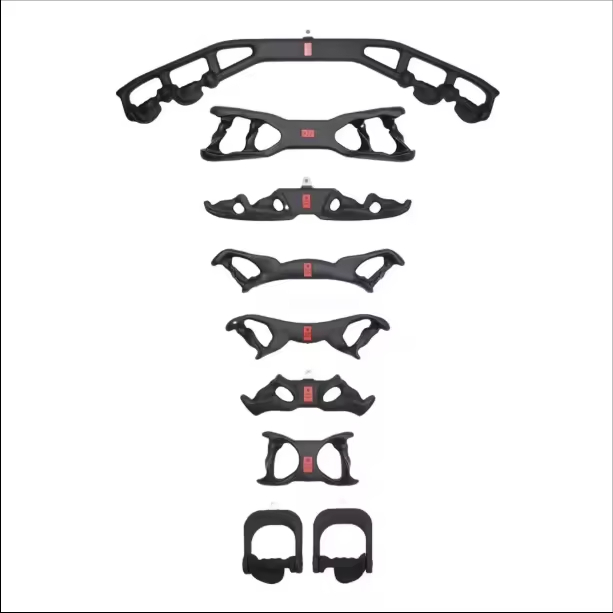 Factory Wholesale Gym Equipment New Version Pullback Handle Eight-piece Set
