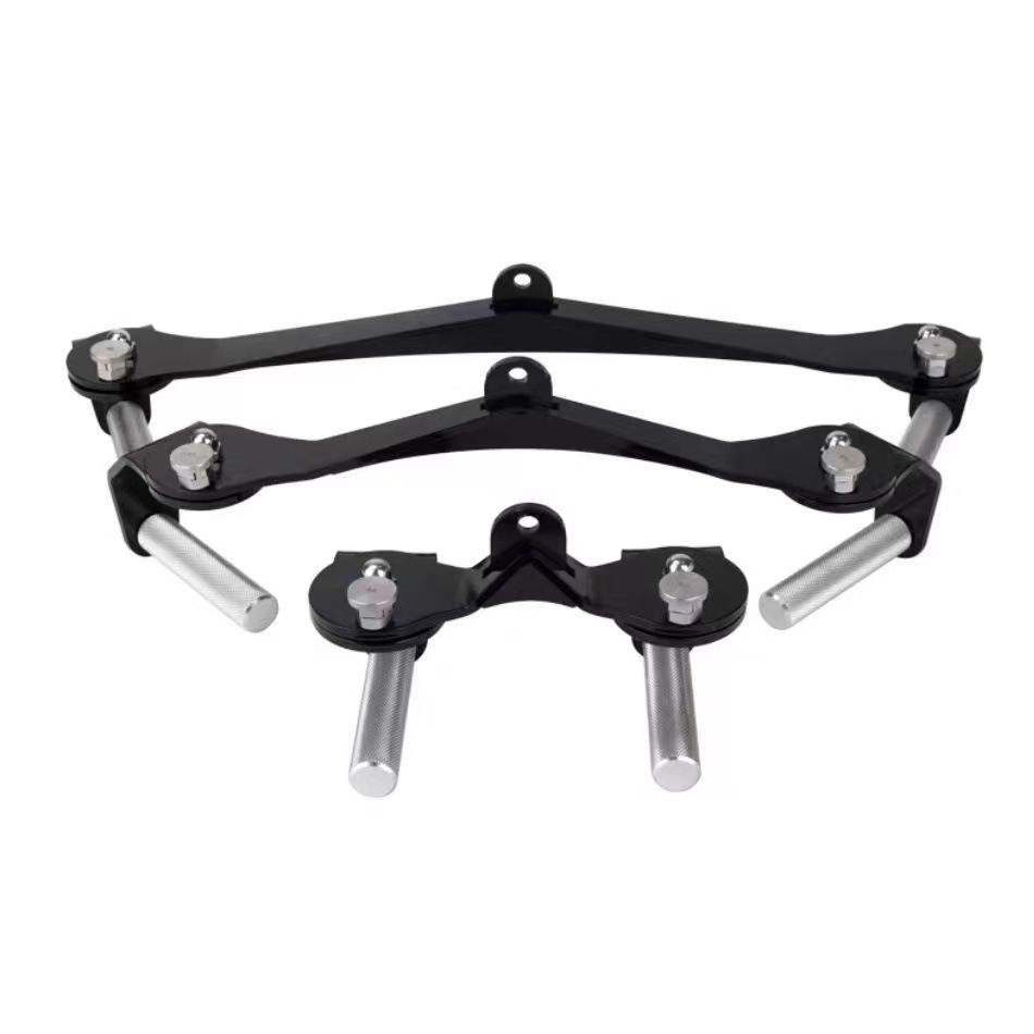 360° Rotating Multi-Grip Lat Pulldown Bar for Gym Fitness Mag Grip Neutral Grip Cable Machine Handle Accessories