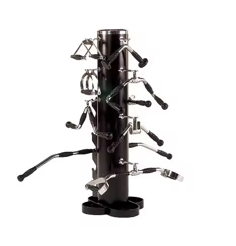 Wholesale Fitness Accessory VT Type Handle Rack Strength Fitness Equipment Accessories Rack Shaped Pull Handle Rack Accessories