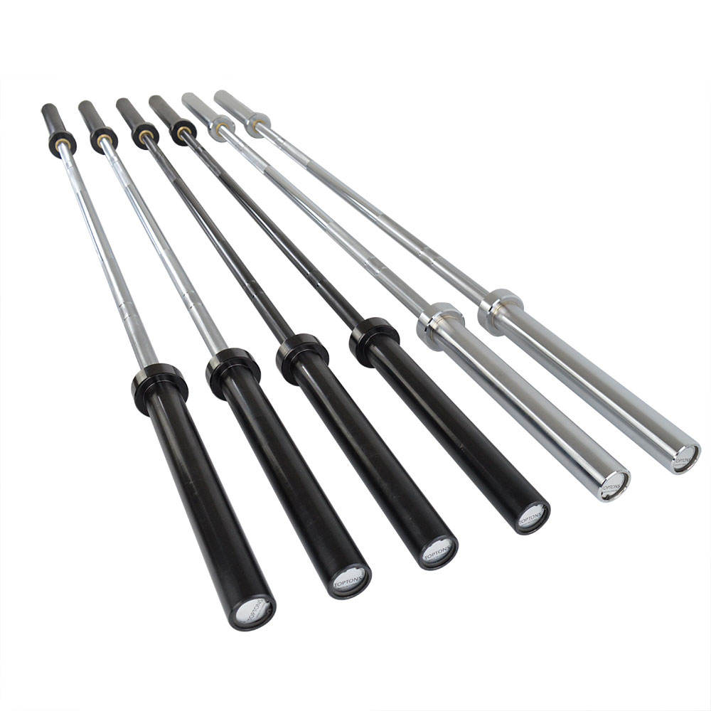 Dinuo Commercial Weight Lifting Barbell Bar with Bearings Gym Competition Barbell Power Bar