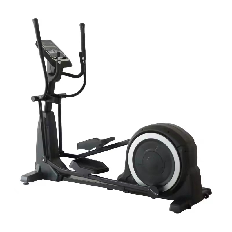 Multi-functional Magnetic Resistance Elliptical Trainer Touch Heart Rate Shape Bodybuilding Cardio Exercise Training
