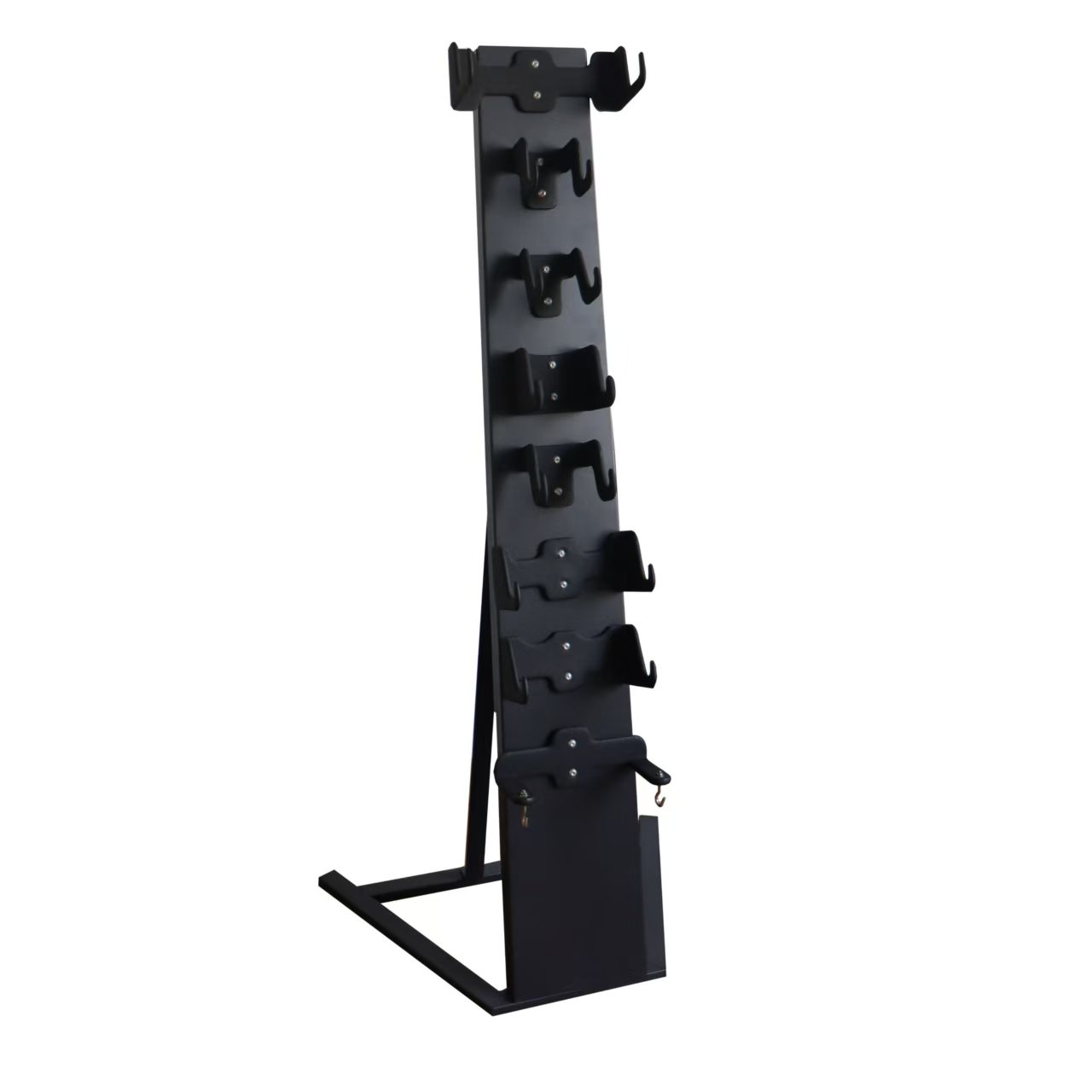High Quality Gym Home Rack Attachments Stand Mag Grip Frame New Eight-piece Handle Storage Rack for Gym Equipment Accessories