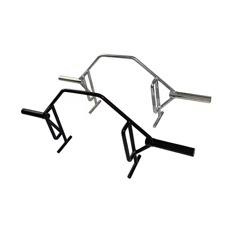 Multi-purpose Pull bar Big Hole Solid Large O-ring Ring Hex Barbell Bar Farmer Barbell Walking Squat Hard Fitness Equipment