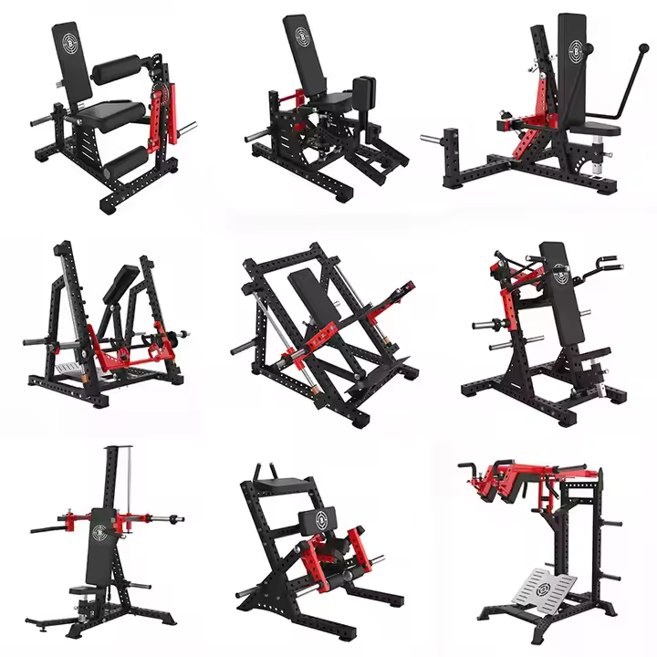 DN Back Strength Equipment Powerlifting Squat Combo Rack Free Weight Plate Loaded Smith Rowing for Gym Home Use