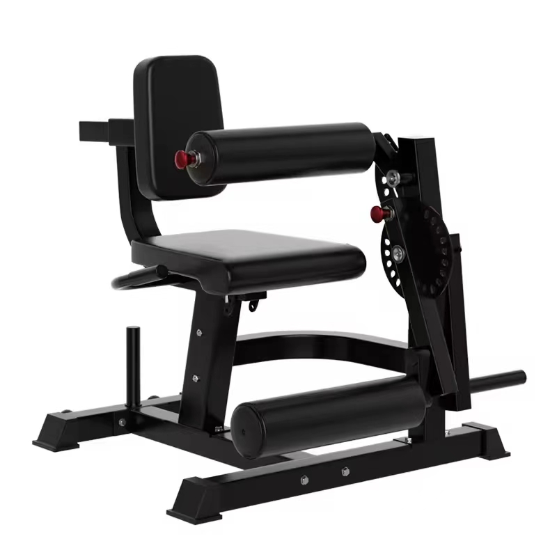 Heavy Duty Plate Loaded Leg Extension And Curl Machine For Quadriceps And Hamstring Strength Training At Home Or Gym