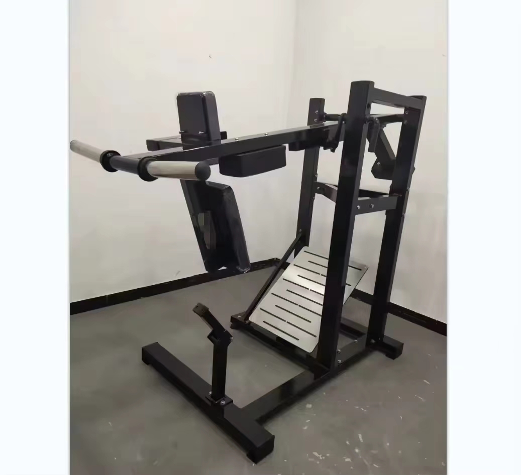 Heavy Duty Plate Loaded Standing Calf Raise Machine Durable Steel For Calf Muscle Strength Training At Home Or Commercial Gym