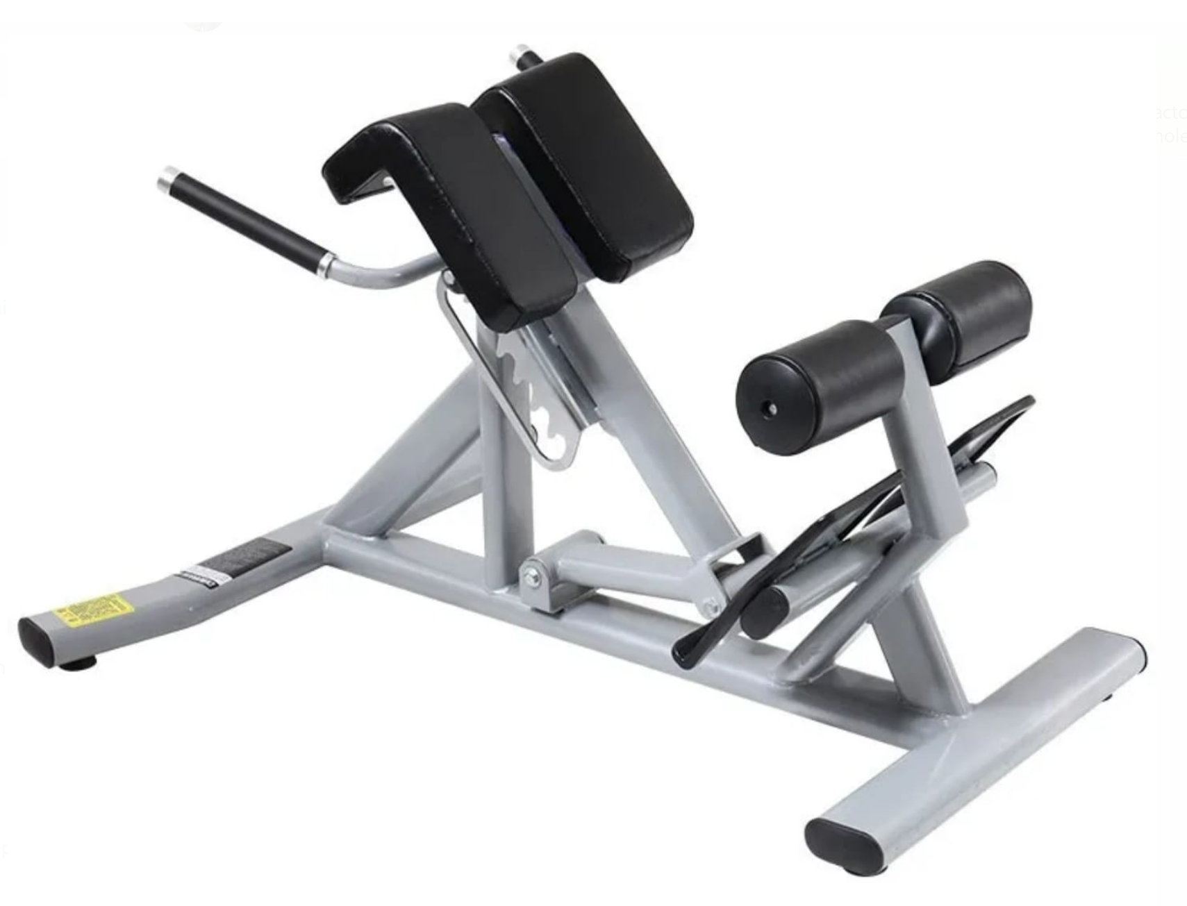 Durable Adjustable Roman Chair Back Extension Bench For Core And Lower Back Strength Training Workouts At Home Gym