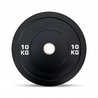 Wholesale Commercial Barbell Plates Competition Plates Gym Weightlifting Rubber Plates High-elasticity Impact-resistant Black