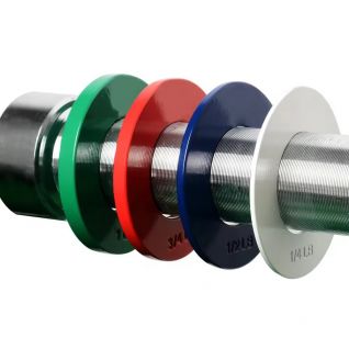 Small Steel Weightlifting Competitive Barbell Plates 0.5-2.5kg Precision Fraction Plates for Professional Use