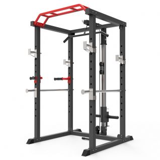 Dinuo Cheap Price Home Gym Equipment Half Rack Power Cage High Quality Home Usage Squat Rack Weight Lifting Power Rack