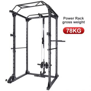 Home Gym Fitness Equipment Multi Function Squat Rack Pull up Rack Smith Rack Crosser Trainer Power Cage