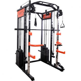 Fitness Functional Trainer Gym Equipment Cable Crossover Power Squat Rack Multi Functional Smith Machine Butterfly Chest Press