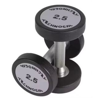 Dinuo Hight Quality Gym Equipment Wholesales High Quality CPU Urethane Round Head Dumbbell