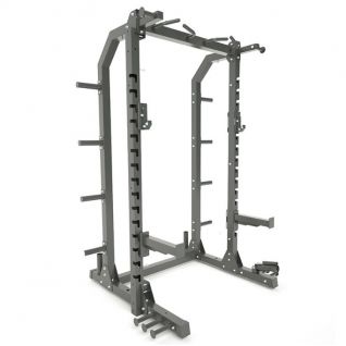 Gym and Home Fitness Adjustable Squat Rack Stand with Barbell Rack Power Cage Rack Wight Weight Plates
