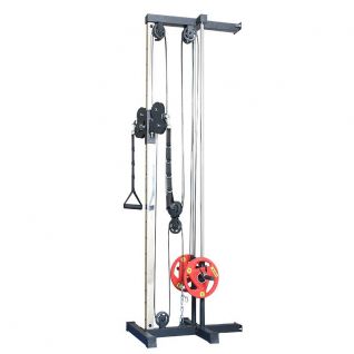 Plate Loaded Adjustable Dual Pulley System Equipment Home Gym Wall Mounted Lat Pulldown Machine