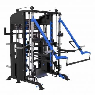 Multi Commercial Squat Rack Smith Machine Removable Arm Cable Crossover Pully Power Lifting Weight Gym Fitness Equipment