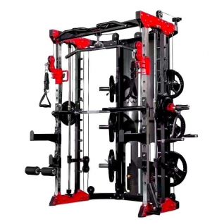 Factory Popular Gym Home Body Building Strength Work Out Power Rack All in One Multi Functional Smith Machine