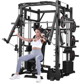 High Quality Multifunctional Smith Machine Power Cage for Strength Training & Bodybuilding