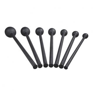 Dinuo New Upgraded Indian Clubs Clubbell Strength Training Round Head Hammer Steel Power Coated Mace Ball