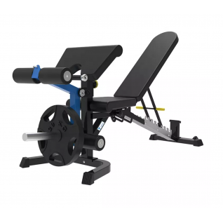 Adjustable Multi-function Bench Removable Foot Catch for Incline Flat Decline Semi-commercial Bench with Wheels