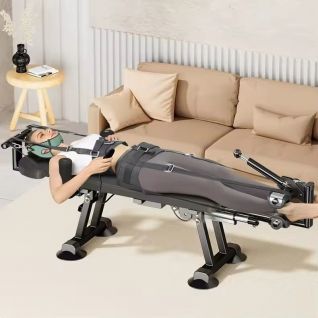 Adjustable Multi Electric Orthopedic Spine Traction Bed Cervical and Lumbar Correction Therapy Decompression Relax Equipment