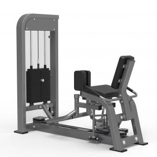 Dinuo Commercial Gym Equipment Abductor Inner Bodybuilding Plate Loaded Commercial Abductor Inner & Outer Thigh Machine