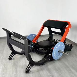 Commerical Gym Equipment Plate Loaded Seated Hip Thrust Machine with Heavy-Duty 2.5mm Thick Steel