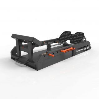 New Design Gym Equipment Adjustable Backrest and Footplate Hip Trainer Dual Hip Thrust Machine Glute Bridge Machine With Band