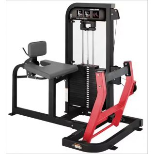 Pin Loaded Seated Calf Raise Machine, Commercial Grade Calf Trainer for Isolated Gastrocnemius & Soleus Workouts