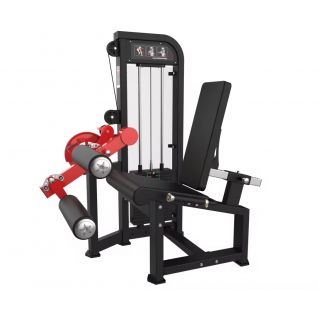 Pin Loaded Seated Leg Curl Machine, Commercial Grade Hamstring Trainer for Isolated Leg Curl Workouts
