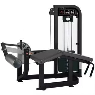 Pin Loaded Lying Leg Curl Machine, Professional Prone Leg Curl Trainer for Gym & Studio Hamstring Workouts